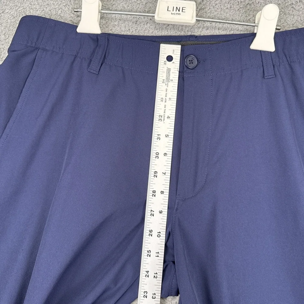 Under Armour Match Play Pants Men's 38x32 Blue Golf Performance Straight Stretch